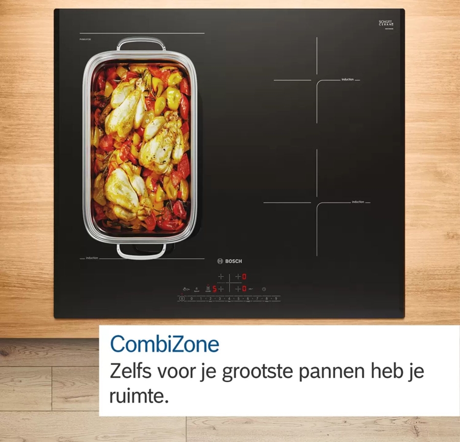 BOSCH PVS631HC1M Serie 6 EXCLUSIV Opbouw Inductiekookplaat 6