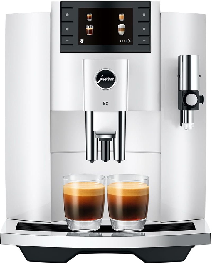JURA E8 Piano White (EC) Volautomatische Koffiemachine 2