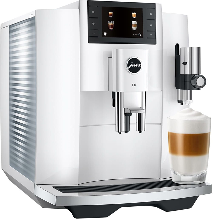 JURA E8 Piano White (EC) Volautomatische Koffiemachine 3