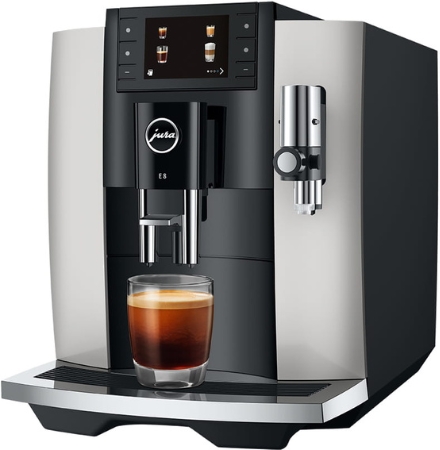 JURA E8 Platina (EC) Volautomatische Koffiemachine 1