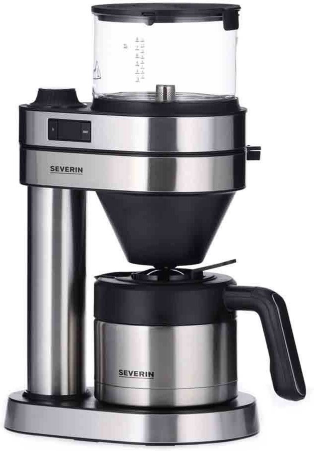 Severin KA 5763 Caprice Koffiemachie - Filterkoffie met Druppelsysteem - Zilver 1
