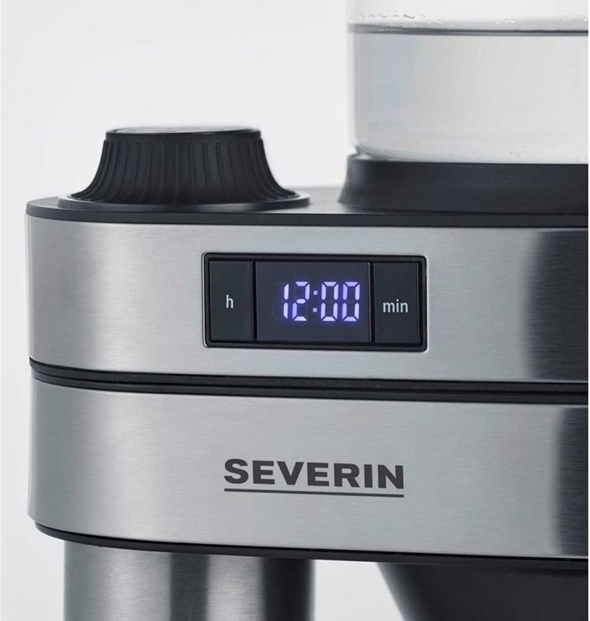 Severin KA 5763 Caprice Koffiemachie - Filterkoffie met Druppelsysteem - Zilver 10