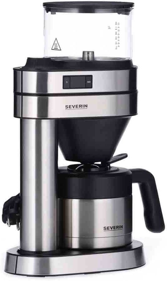 Severin KA 5763 Caprice Koffiemachie - Filterkoffie met Druppelsysteem - Zilver 4