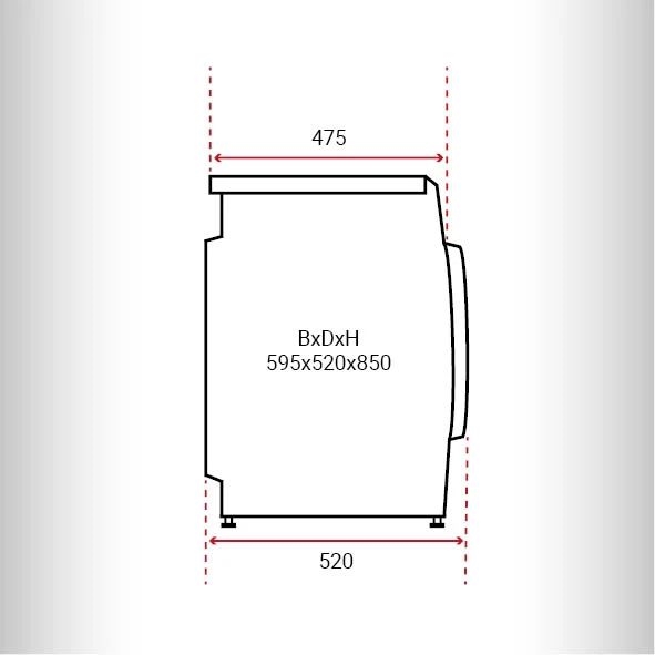 Inventum VWM8010W Wasmachine 10
