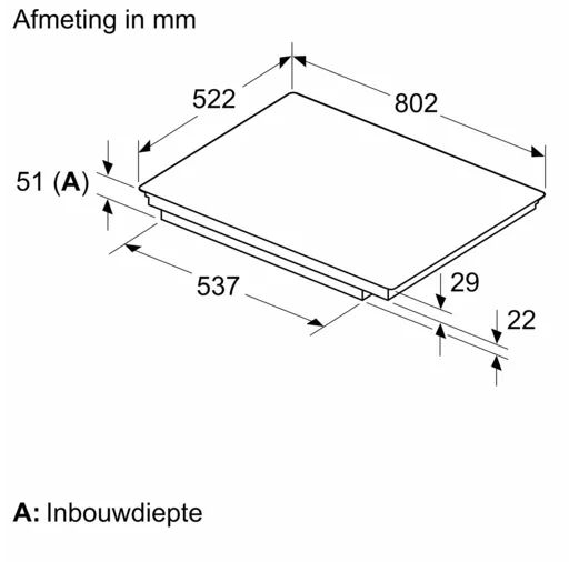 Siemens EH831HVB1E iQ100 inductiekookplaat 2