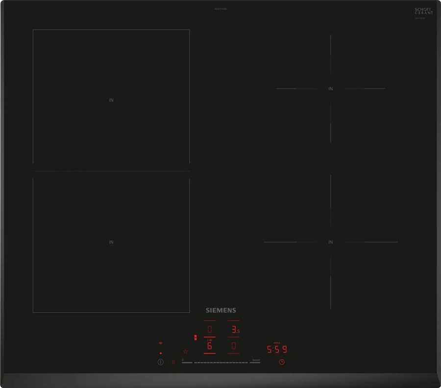 Siemens ED651HSB1E iQ500 inductiekookplaat 1