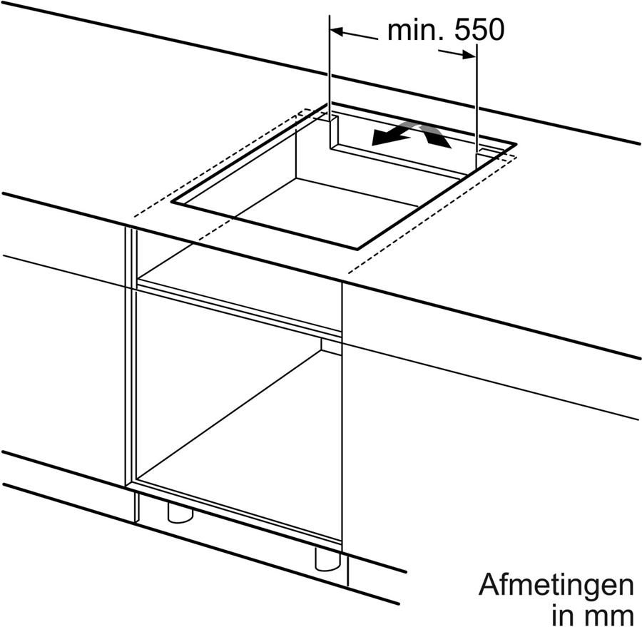 Siemens EH61RHEB1E iQ100 inductiekookplaat 8