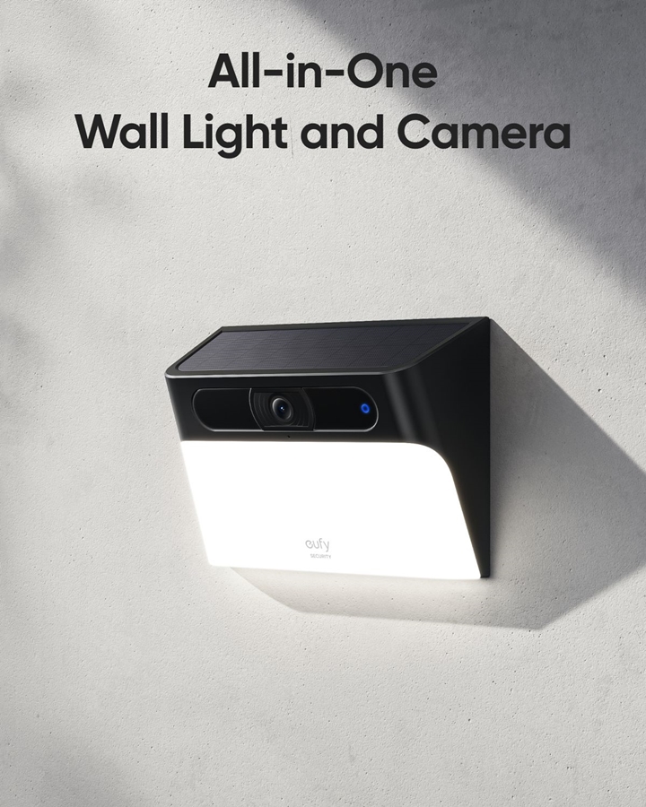 Eufy Wall Light Cam Solar S120 2