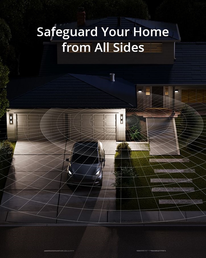 Eufy Wired Wall Light Cam S100  4