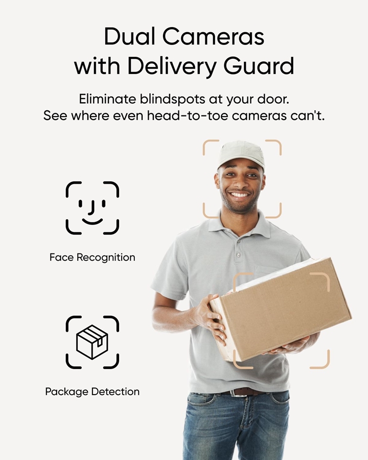 Eufy Video Deurbel E340 + Chime 6