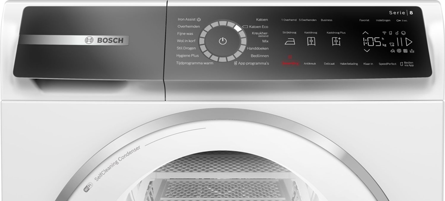 BOSCH WQB246C9NL Serie 8 EXCLUSIV Warmtepompdroger 3