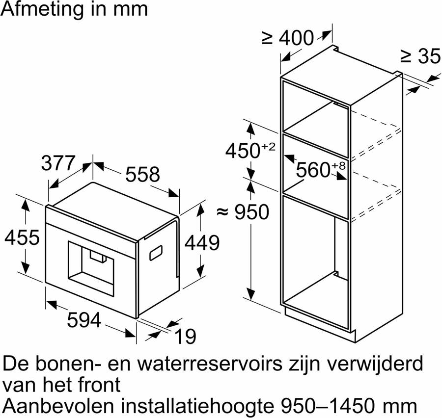 Siemens CT718L1B0 iQ700 inbouw koffie volautomaat 4