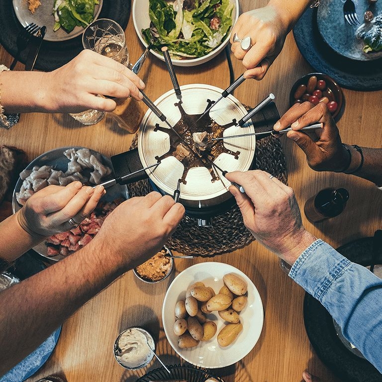 Severin FO 2471 fondue-pannenkoekencombinatie 4