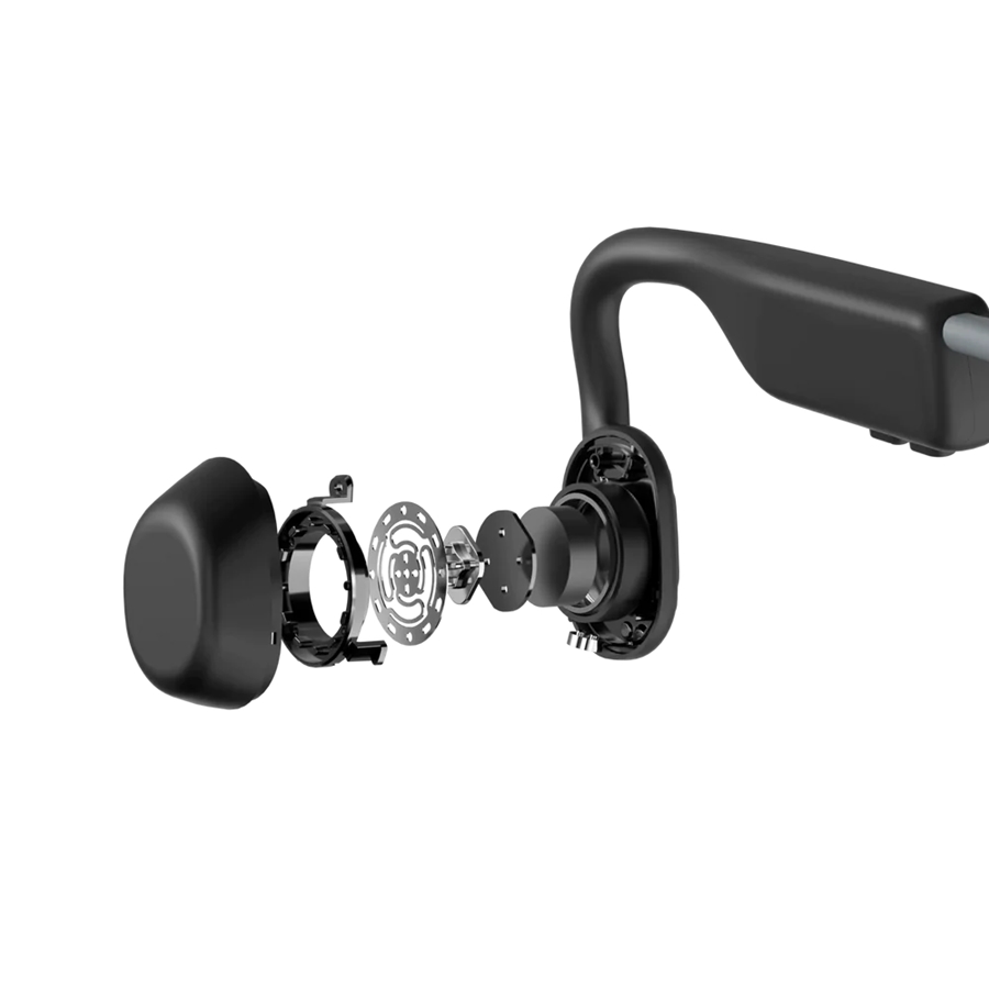 Shokz OpenMove Bone conduction hoofdtelefoon Grijs 4
