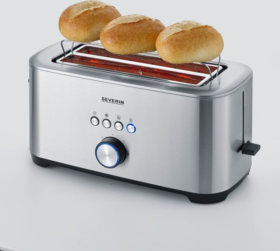 Severin AT 2621 Broodrooster - RVS 3