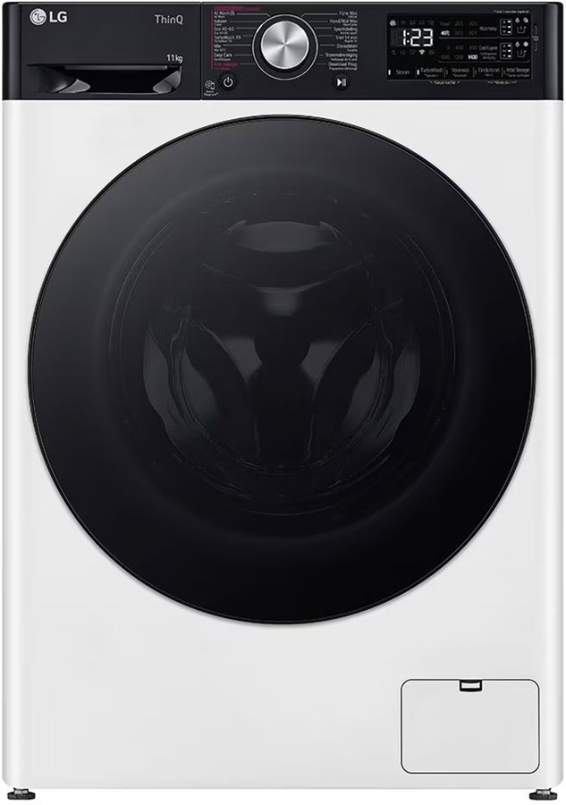 De Elegante Krachtpatser voor Uw Was: De Zwarte LG Wasmachine () De Elegante Krachtpatser voor Uw Was: De Zwarte LG Wasmachine