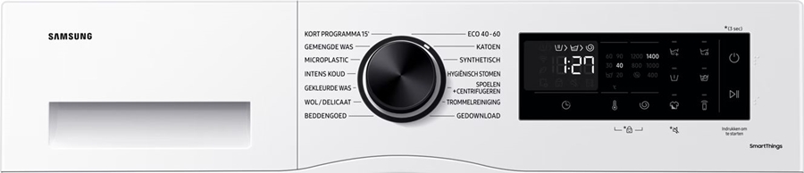Samsung WW80CGC04AAEEN AI Ecobubble 5000 Serie Wasmachine 2