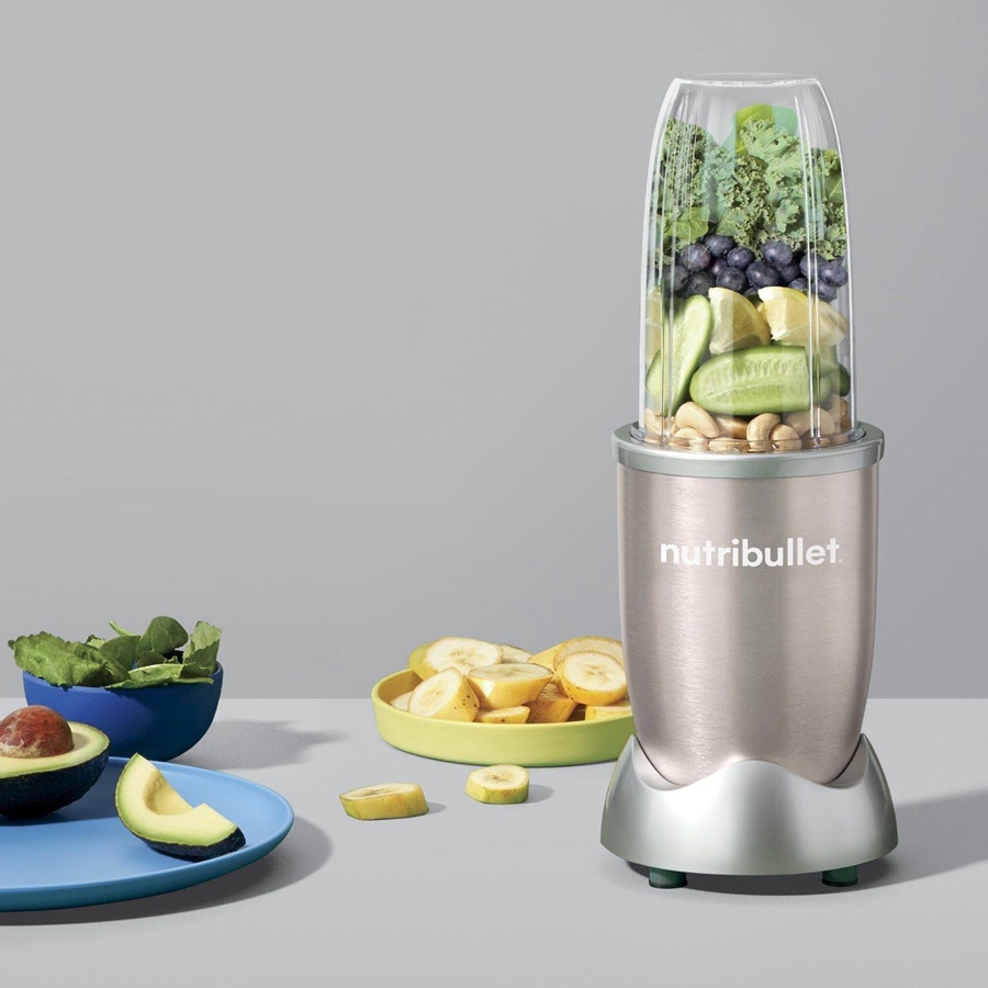 NutriBullet Pro Blender 900W 5-delig - Champagne 5