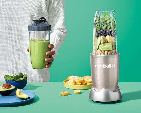 NutriBullet Pro Blender 900W 5-delig - Champagne 6