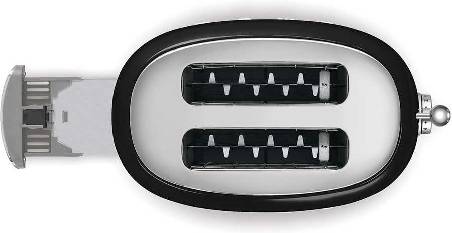 SMEG TSF01BLEU Broodrooster 50's Style - Zwart 18