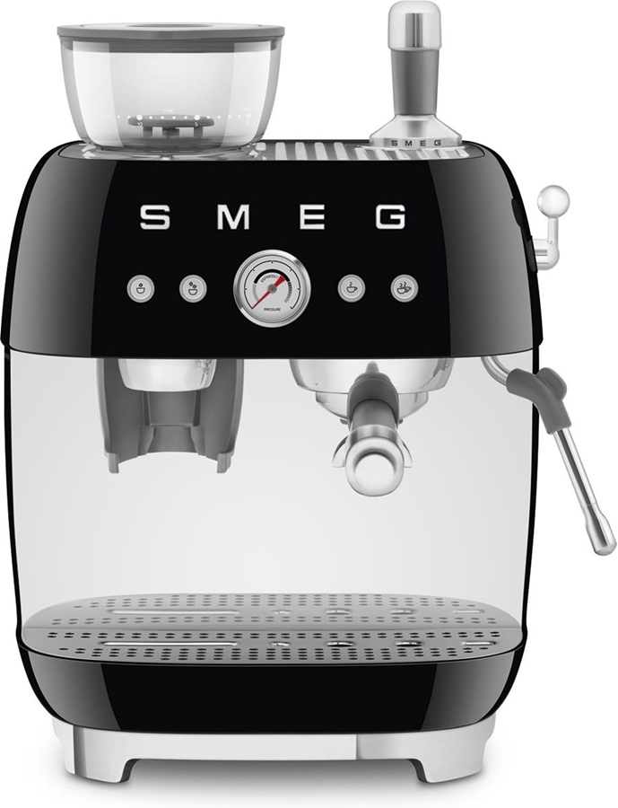 SMEG EGF03BLEU Jaren 50 stijl espressomachine met molen 1