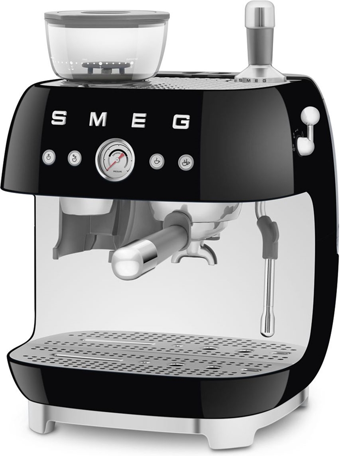 SMEG EGF03BLEU Jaren 50 stijl espressomachine met molen 4