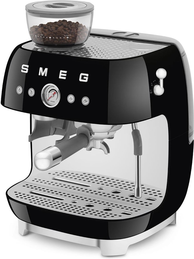 SMEG EGF03BLEU Jaren 50 stijl espressomachine met molen 9