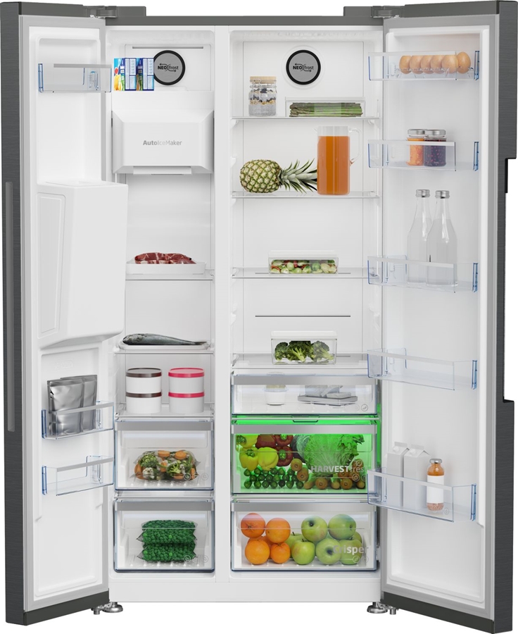Beko B7RGNE665ZDS Side-by-SideKoel-vriescombinatie 3