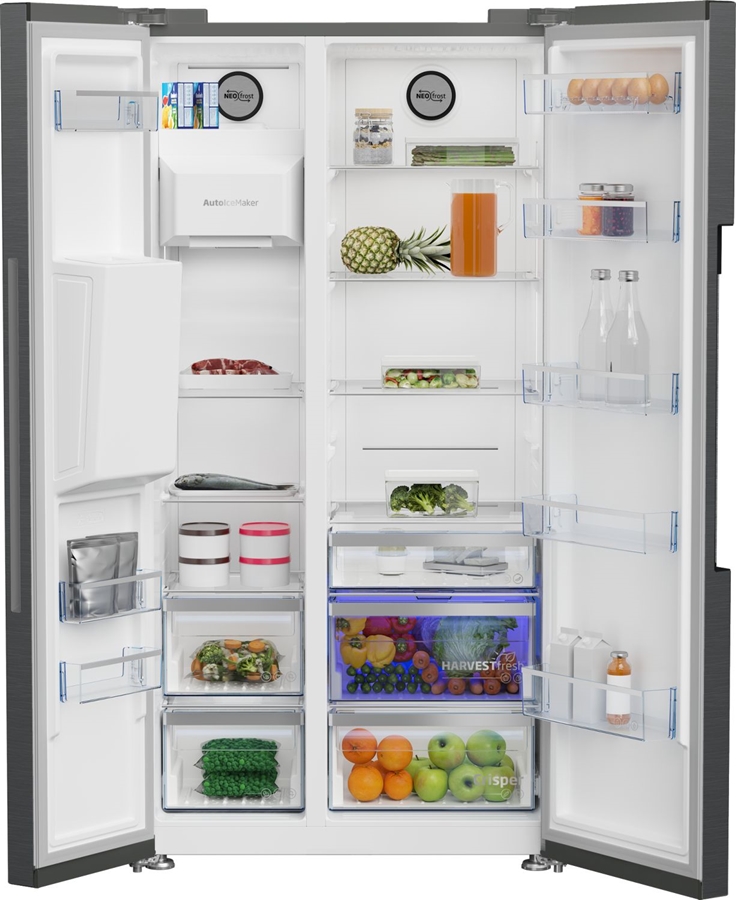 Beko B7RGNE665ZDS Side-by-SideKoel-vriescombinatie 5