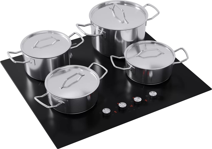 ETNA KI560KZT Inductiekookplaat met Draainknoppen 3