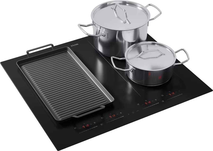 ETNA KIF562ZT Inbouw Inductiekookplaat met Dubbele Flexzones en Sliderbediening - 59 cm  4