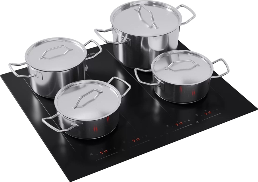 ETNA KIF562ZT Inbouw Inductiekookplaat met Dubbele Flexzones en Sliderbediening - 59 cm  5