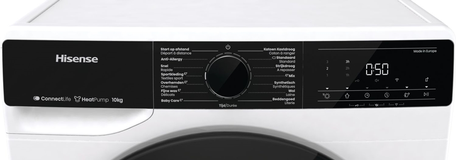 Hisense DH5V13UW Warmtepompdroger 4