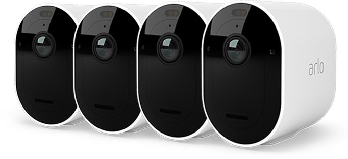 Arlo Pro 5 2K Spotlight Draadloze Beveiligingscamera set van 4 1
