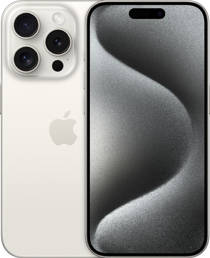 Apple iPhone 15 Pro 256GB White Titanium 1