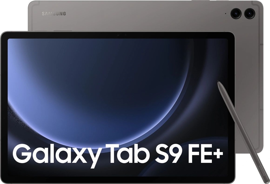 Samsung Galaxy Tab S9 FE Plus 256GB Wifi + 5G Grijs 1