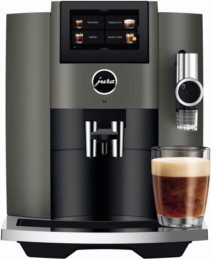 JURA S8 Dark Inox (EB) Volautomatische Koffiemachine 1