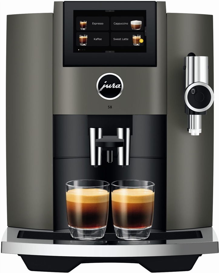 JURA S8 Dark Inox (EB) Volautomatische Koffiemachine 5