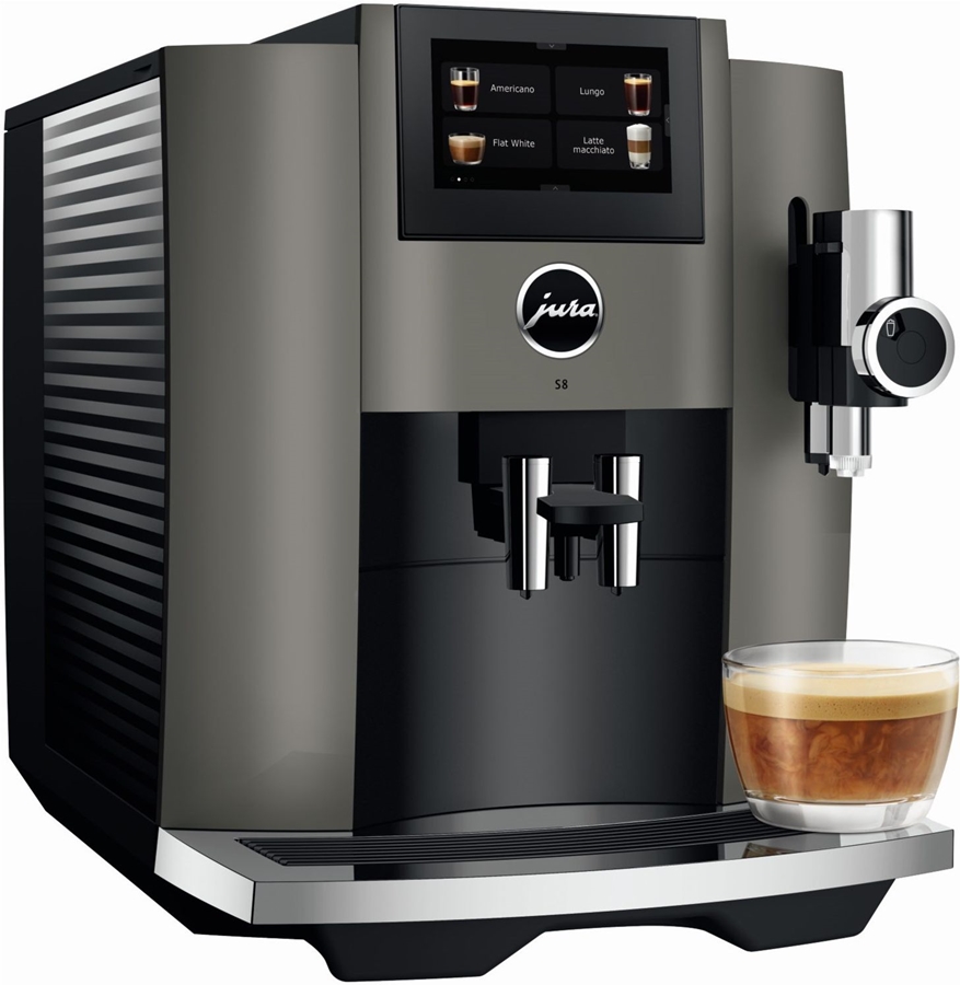JURA S8 Dark Inox (EB) Volautomatische Koffiemachine 6