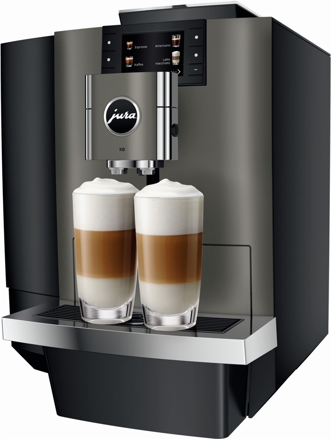 JURA X10 Dark Inox (EA) Volautomatische Koffiemachine  12