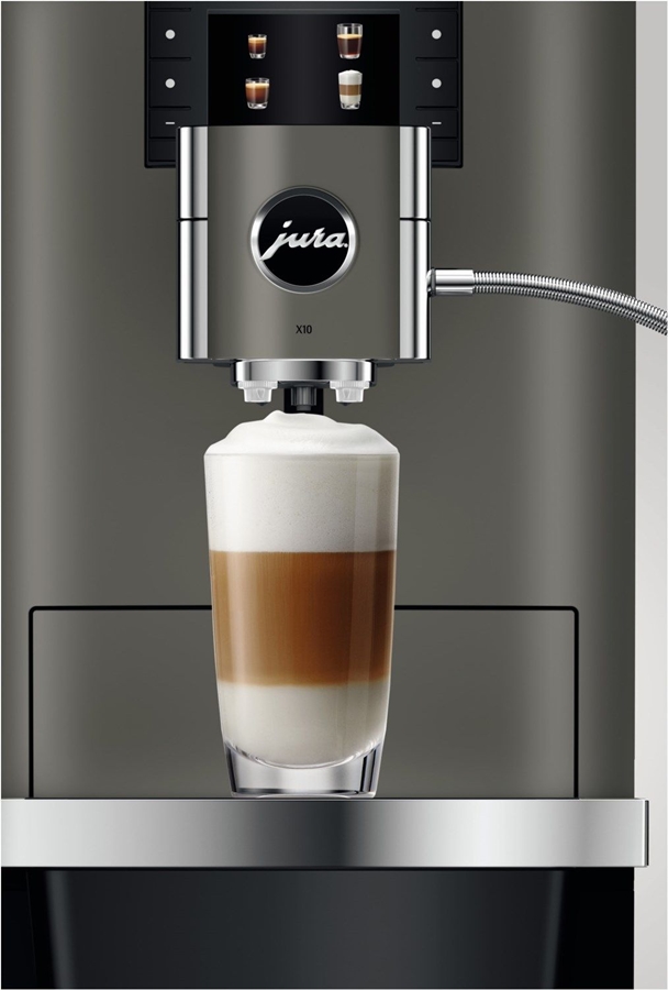 JURA X10 Dark Inox (EA) Volautomatische Koffiemachine  19