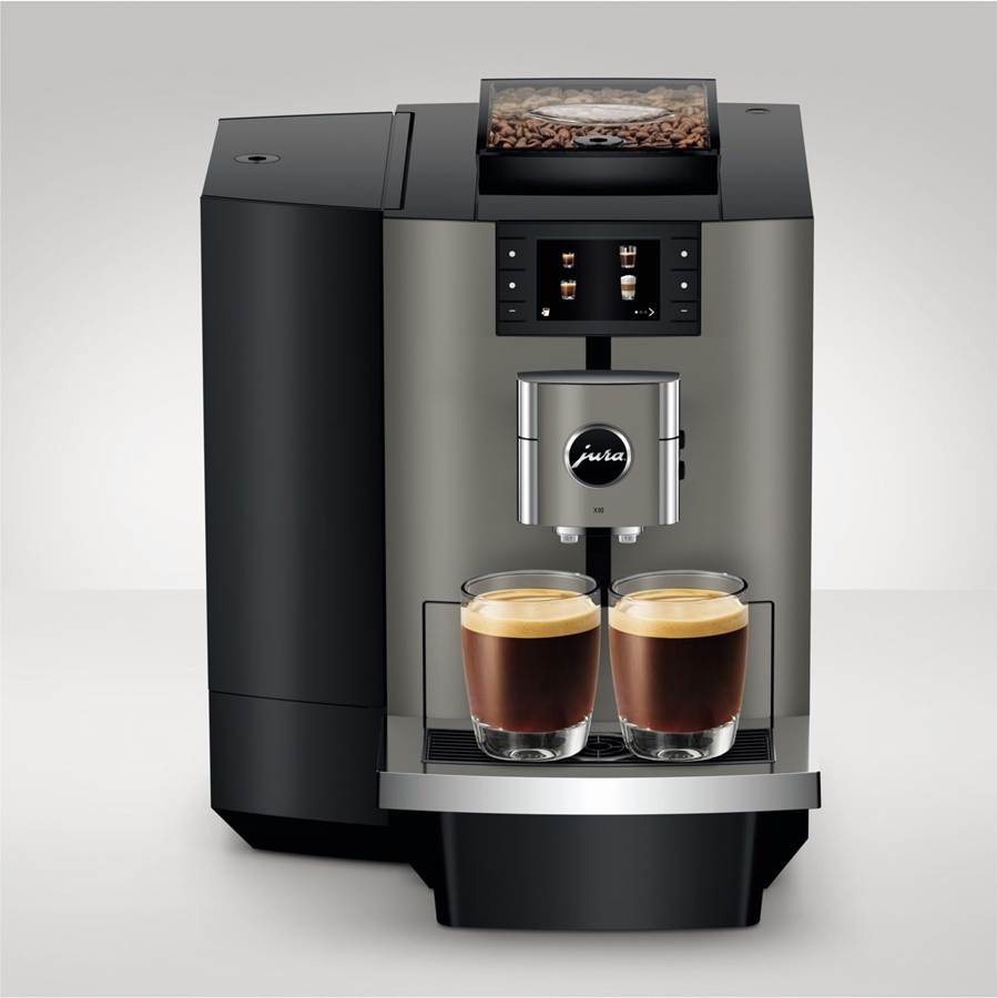 JURA X10 Dark Inox (EA) Volautomatische Koffiemachine  3