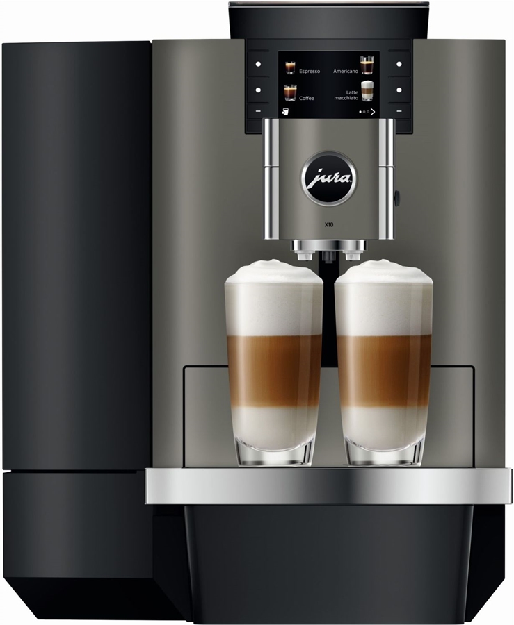 JURA X10 Dark Inox (EA) Volautomatische Koffiemachine  4