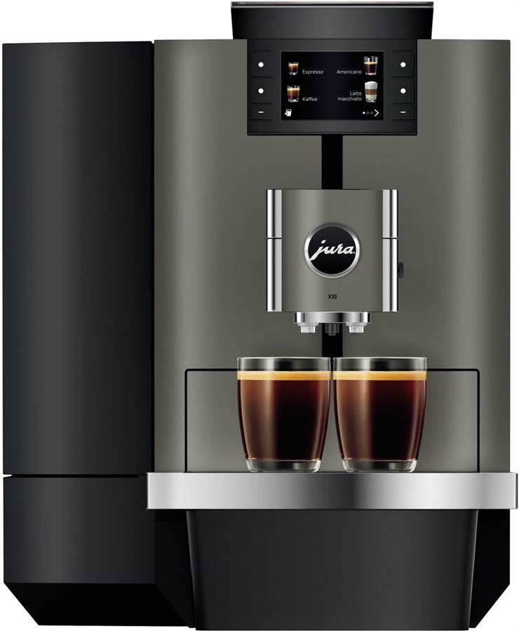 JURA X10 Dark Inox (EA) Volautomatische Koffiemachine  5