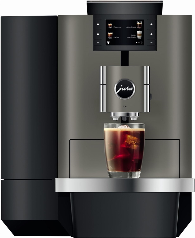 JURA X10 Dark Inox (EA) Volautomatische Koffiemachine  7