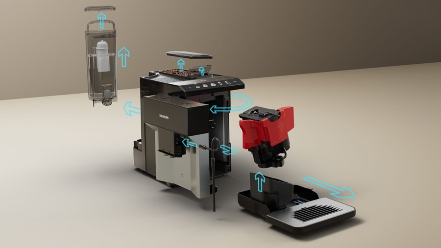 Siemens TP511R01 EQ500 Volautomatische Koffiemachine 8