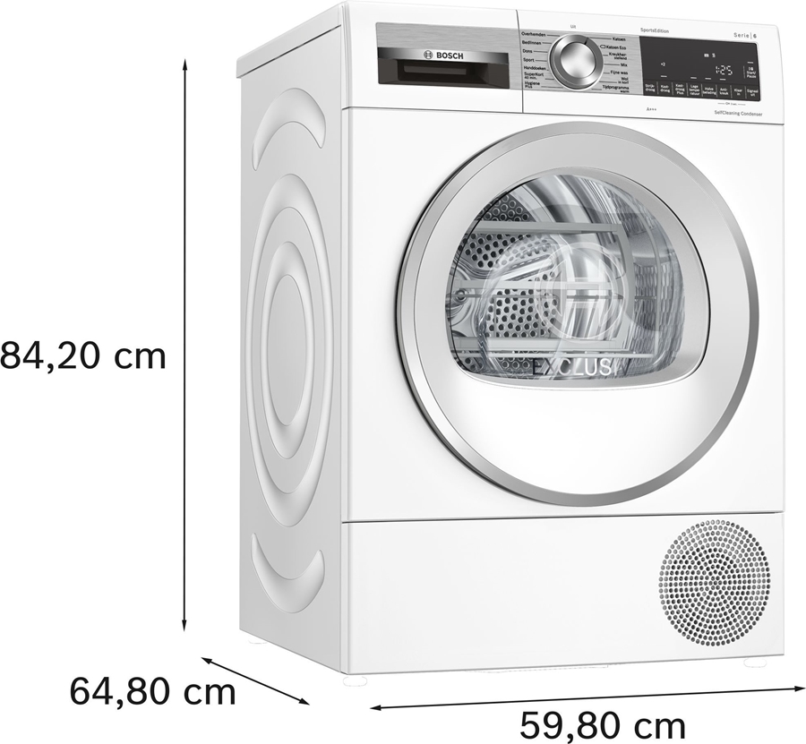 BOSCH WQG235D9NL Serie 6 EXCLUSIV Warmtepompdroger 10