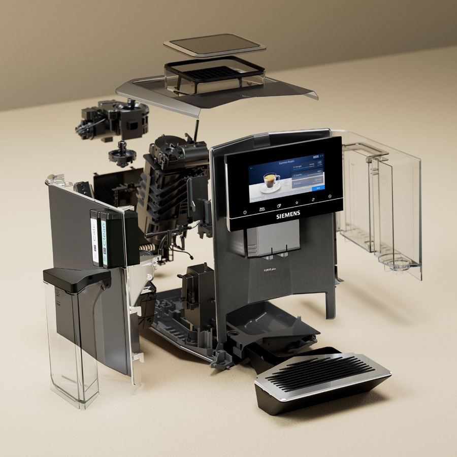 Siemens TQ905RZ5 EQ900 Plus Volautomatische Koffiemachine 8