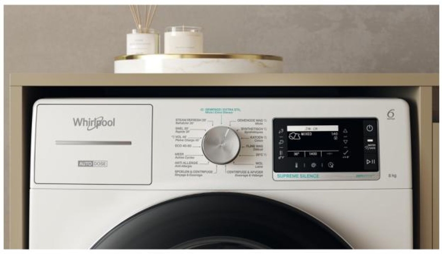 Whirlpool W889ADSILENCEBE wasmachine 5