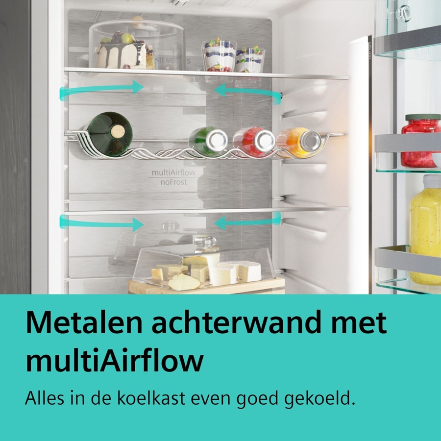 Siemens KF96DAXEA iQ500 French Door koel-vriescombinatie 12